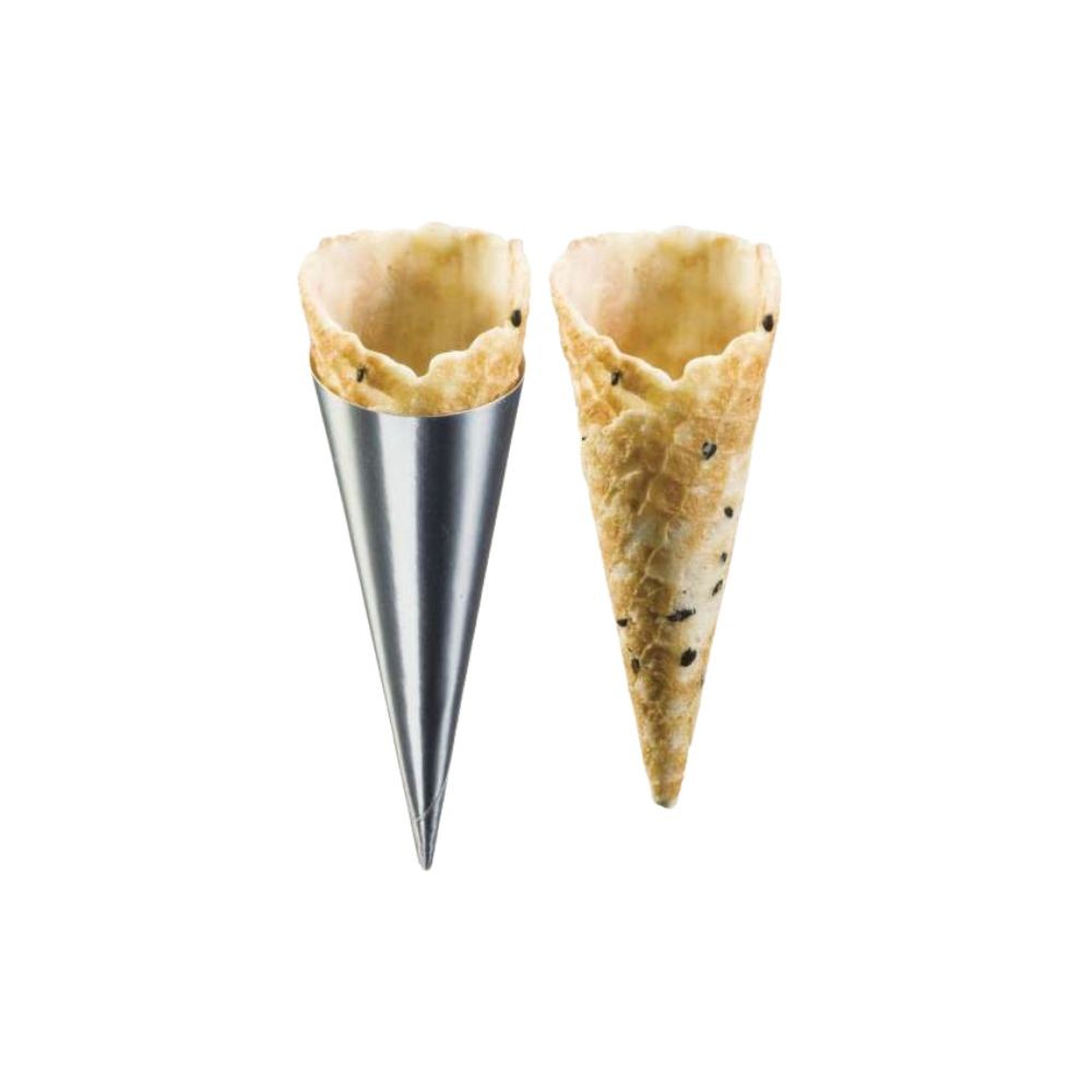 Mini Black Sesame Coated Cone