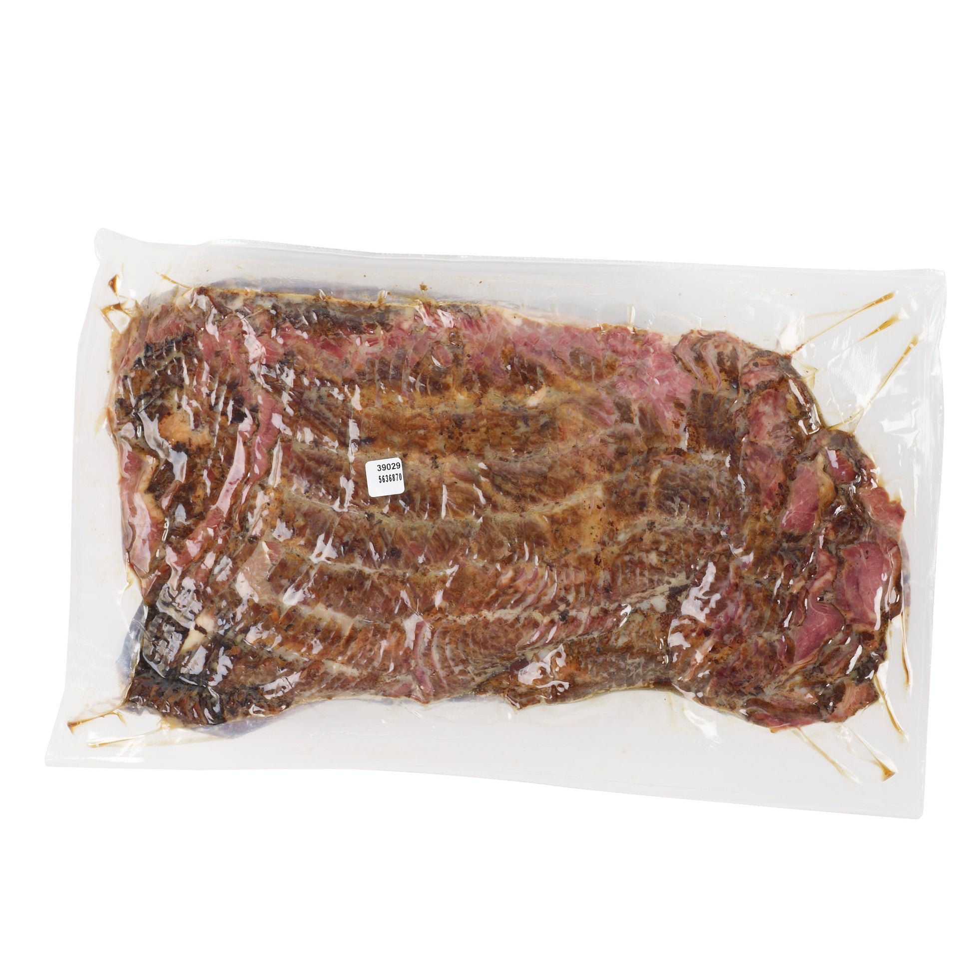 * Sliced BBQ Beef Brisket