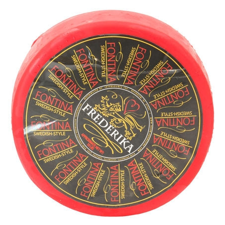 Red Wax Fontina Cheese