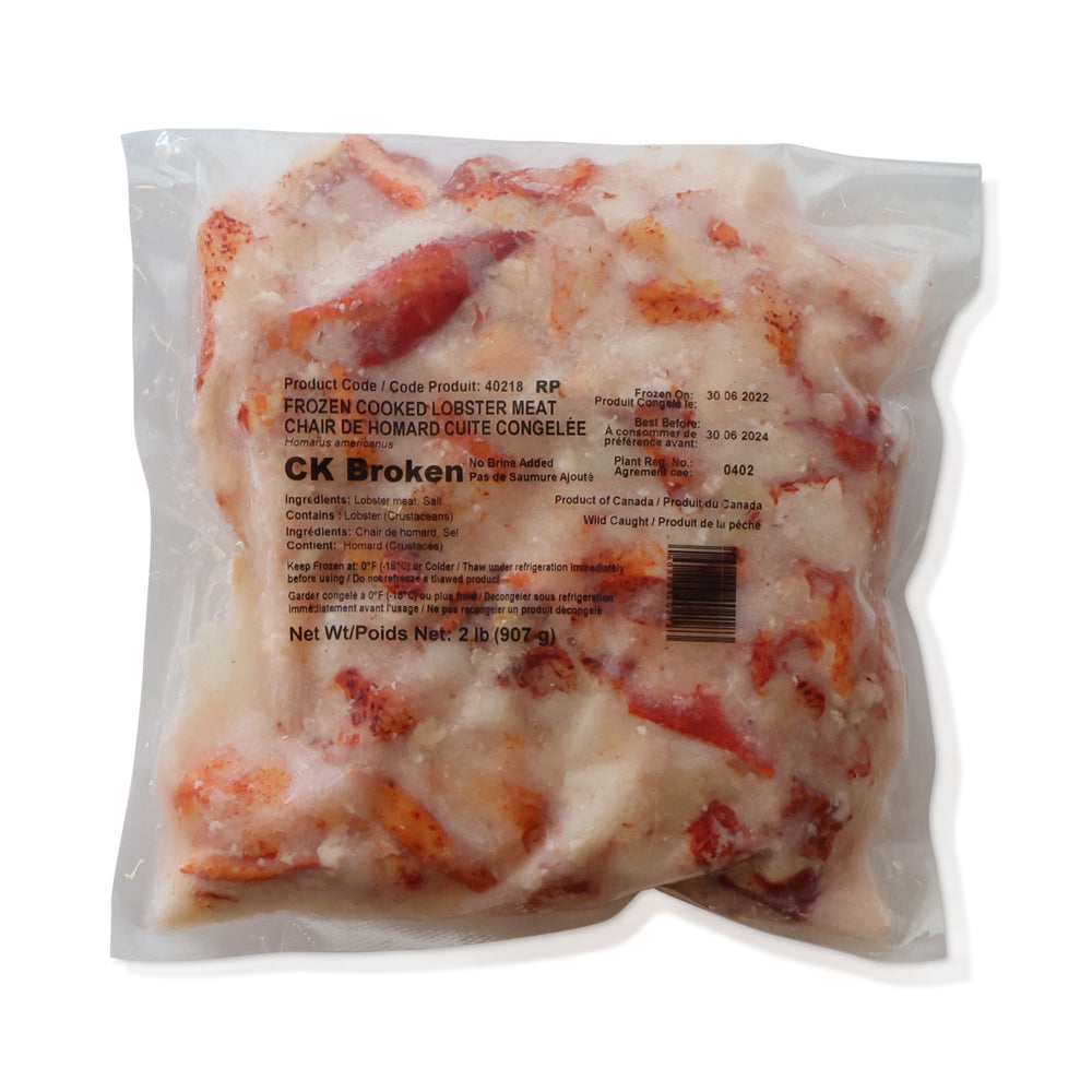 Cooked Broken Lobster Meat Frozen