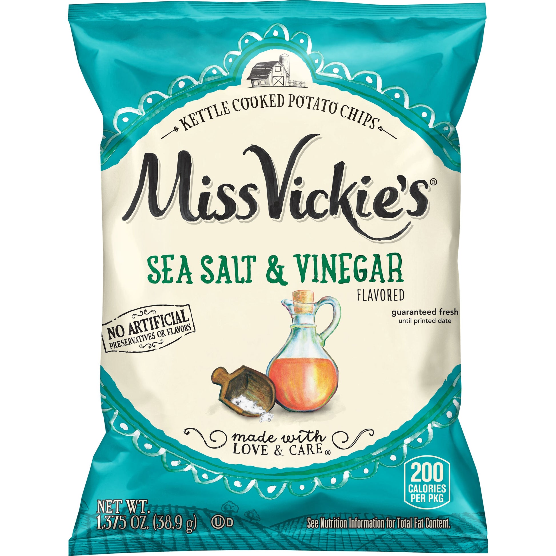 * Kettle Cooked Sea Salt & Vinegar Potato Chips