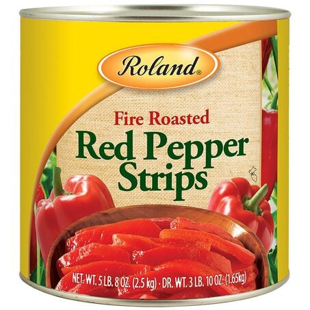 * Roasted Red Pepper Strips
