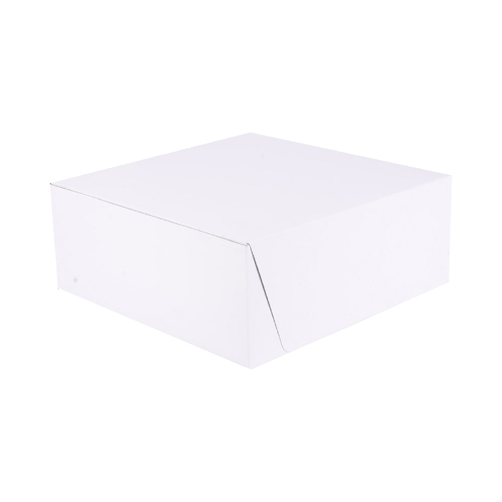 White Bakery Box 10x10x4