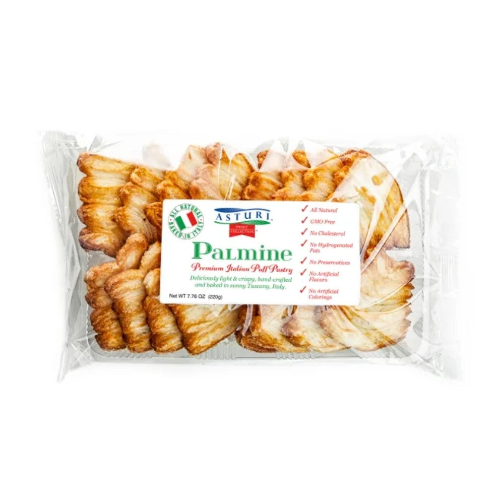 Premium Palmine Italian Pastry Puffs
