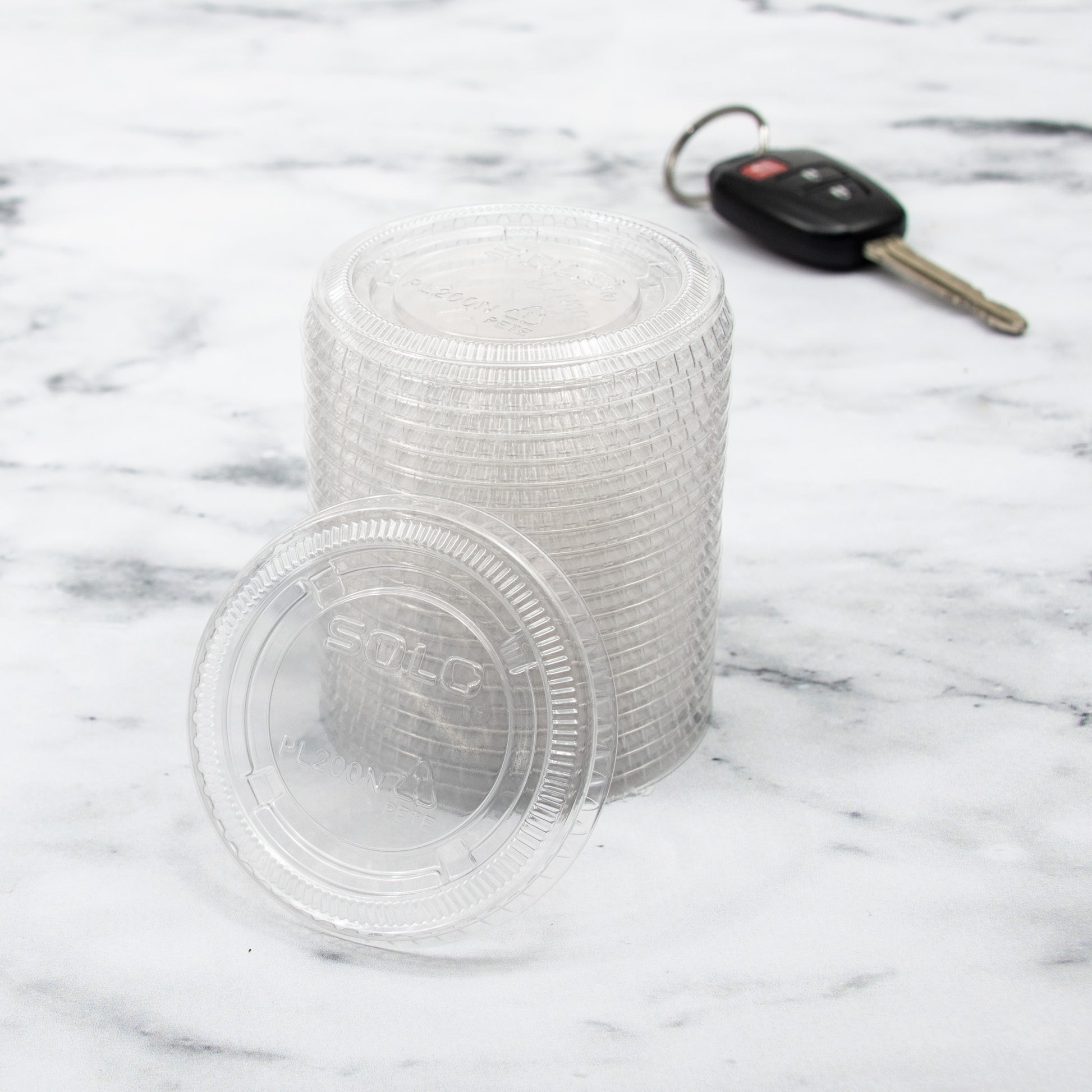 * Clear Plastic Souffle Cup 2oz