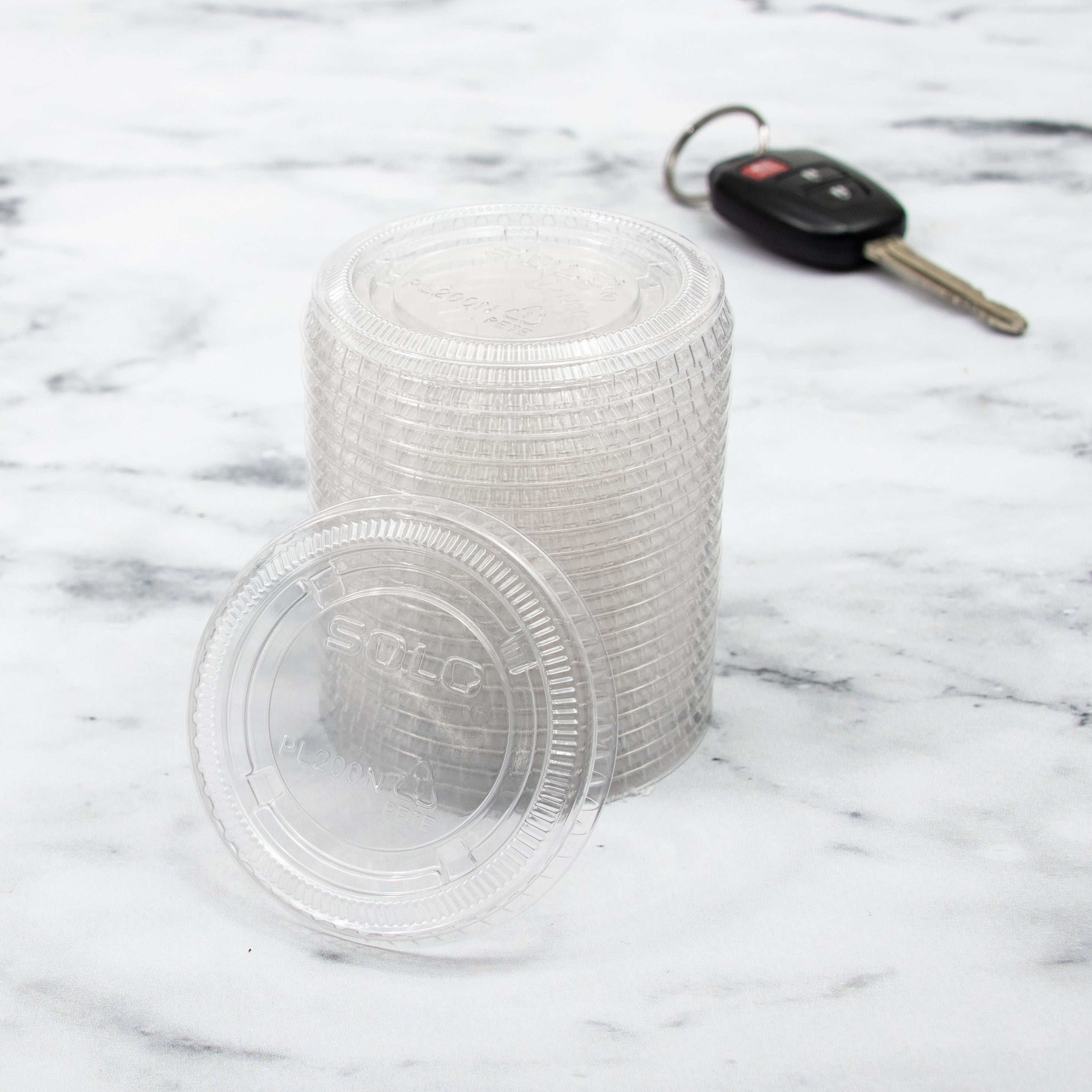 * Clear Plastic Souffle Cup 2oz