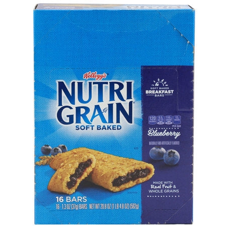 * Blueberry Nutri-Grain Bar