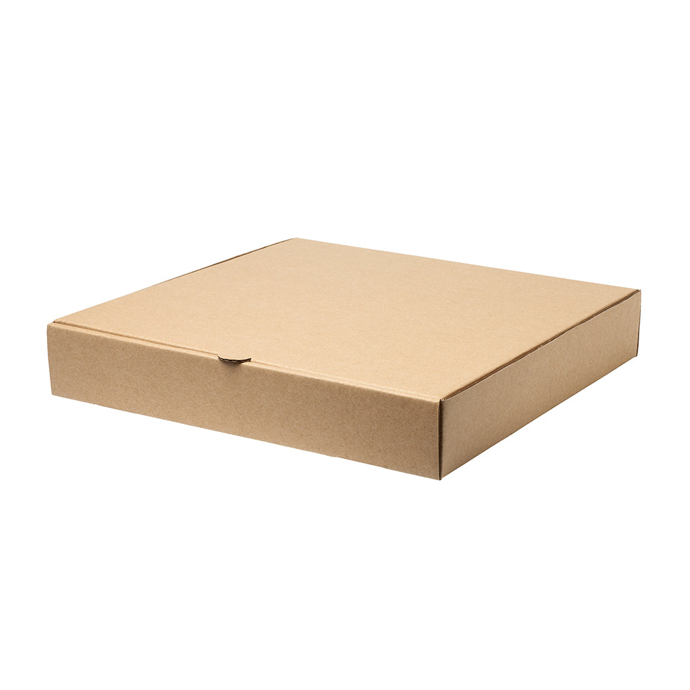 12 Inch Plain Corrugated Kraft Pizza Box