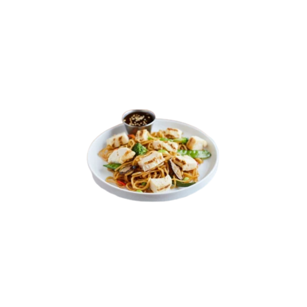Grilled Diced Chicken Breast Cooked