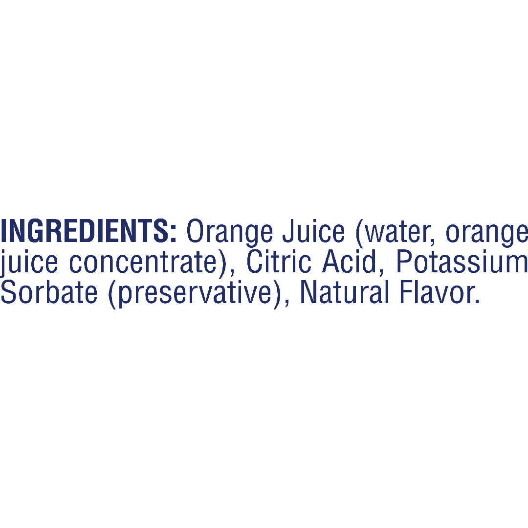 100% Orange Juice