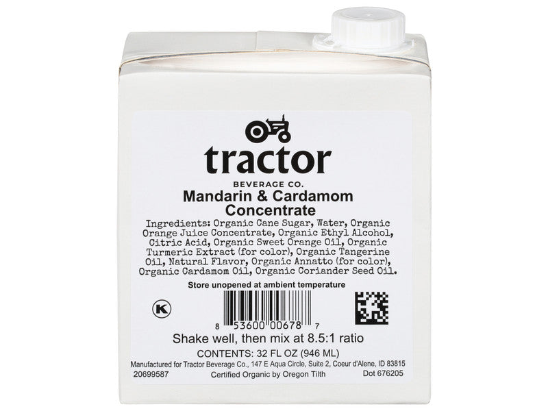 Mandarin & Cardamom Concentrate