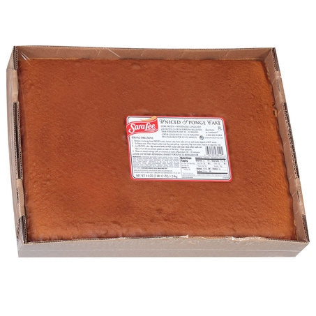 * Sponge Sheet Cake 12x16