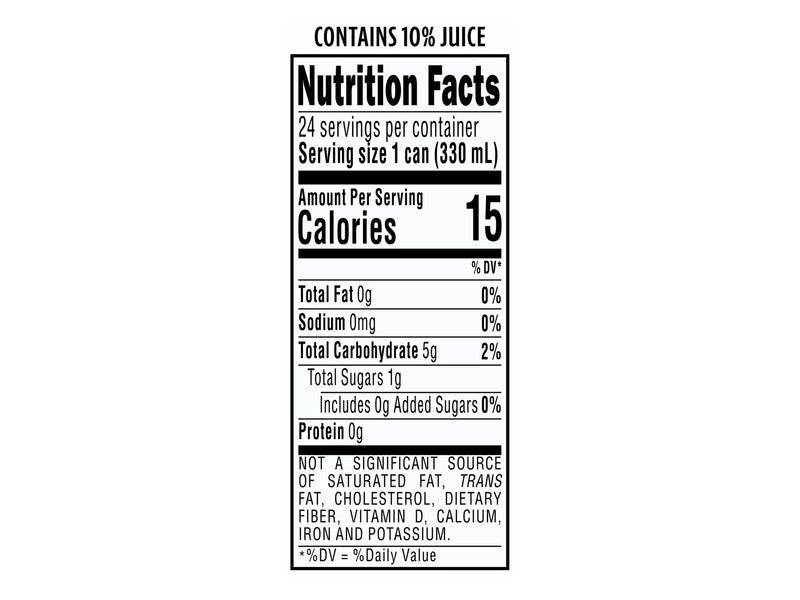 Zero Sugar Sleek Can Lemon Soda