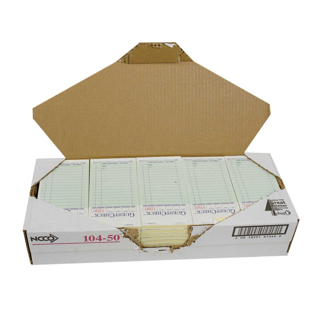 16 Line 2 Part Guest Checks