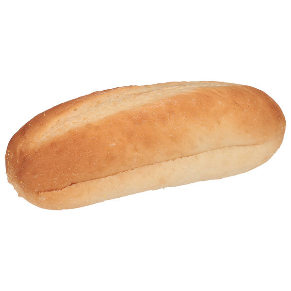 6 Inch Sliced White Hoagie Roll