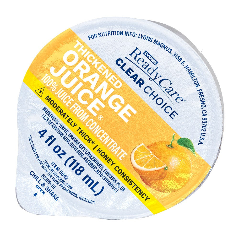 Thickened Orange Juice Level 3 Moderaate