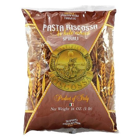 Organic Whole Wheat Spirali Pasta