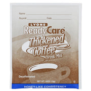 Thickened Coffee Powder Honey Consistency