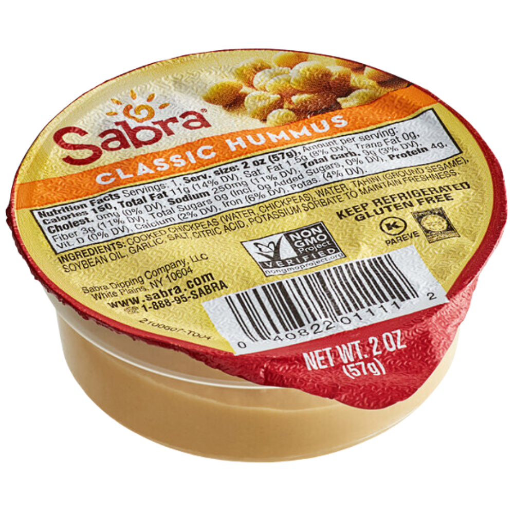 * 2oz Classic Hummus Singles