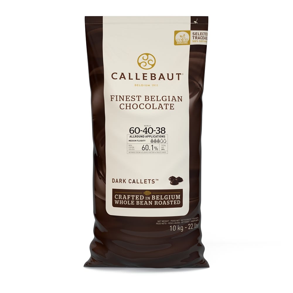 60.1% Dark Chocolate Callets 60-40-38
