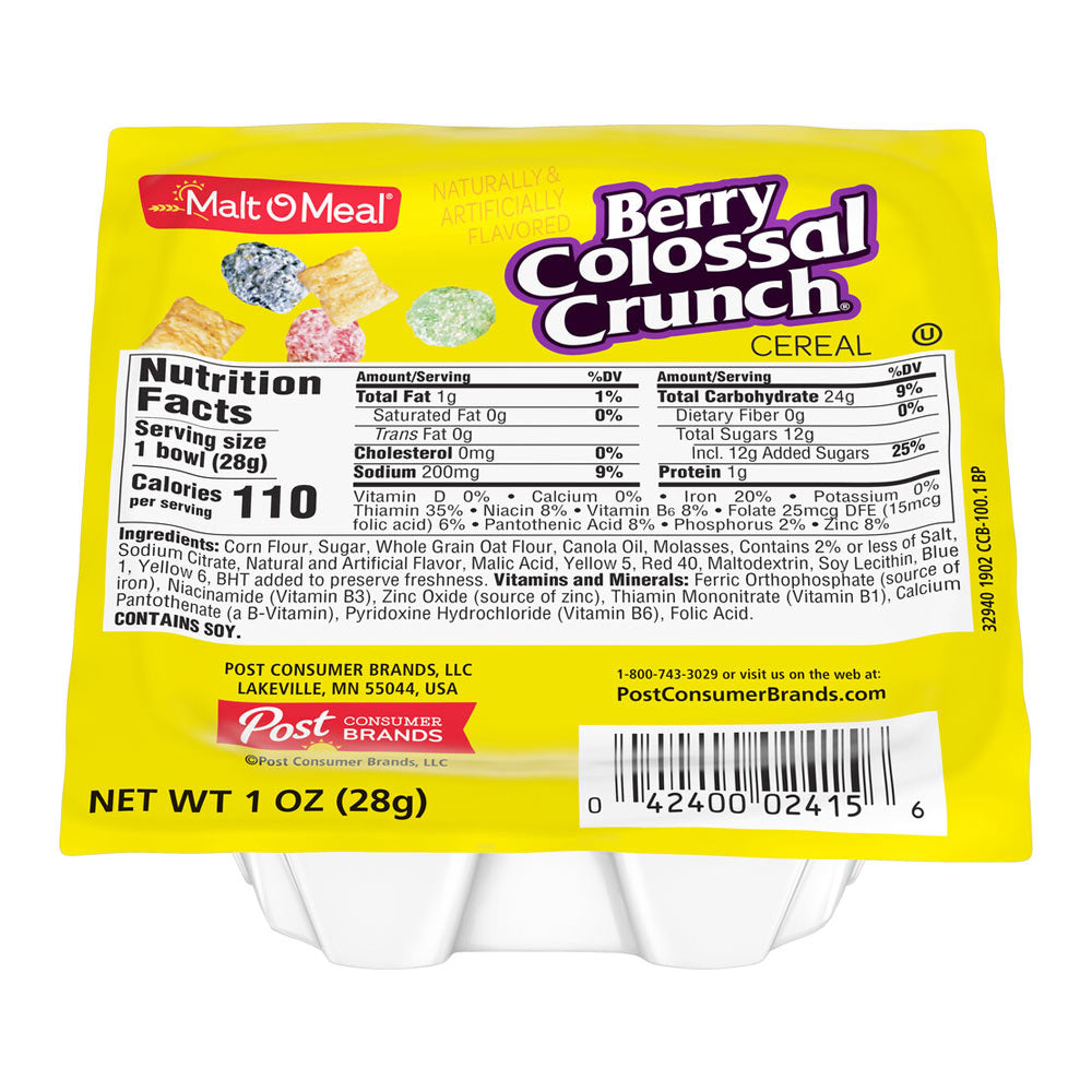Colossal Berry Crunch Cereal