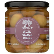 Divina Garlic Stuffed Olives 7.8 oz