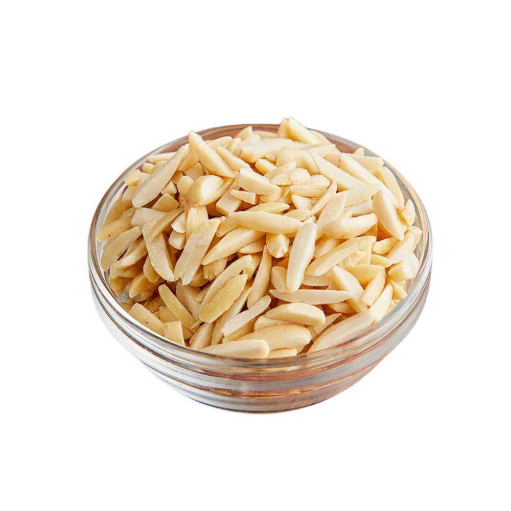 25lb Slivered Blanched Almonds