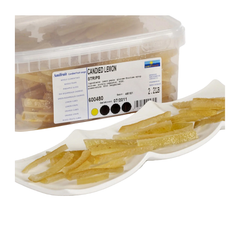 Candied Lemon Peel Strips