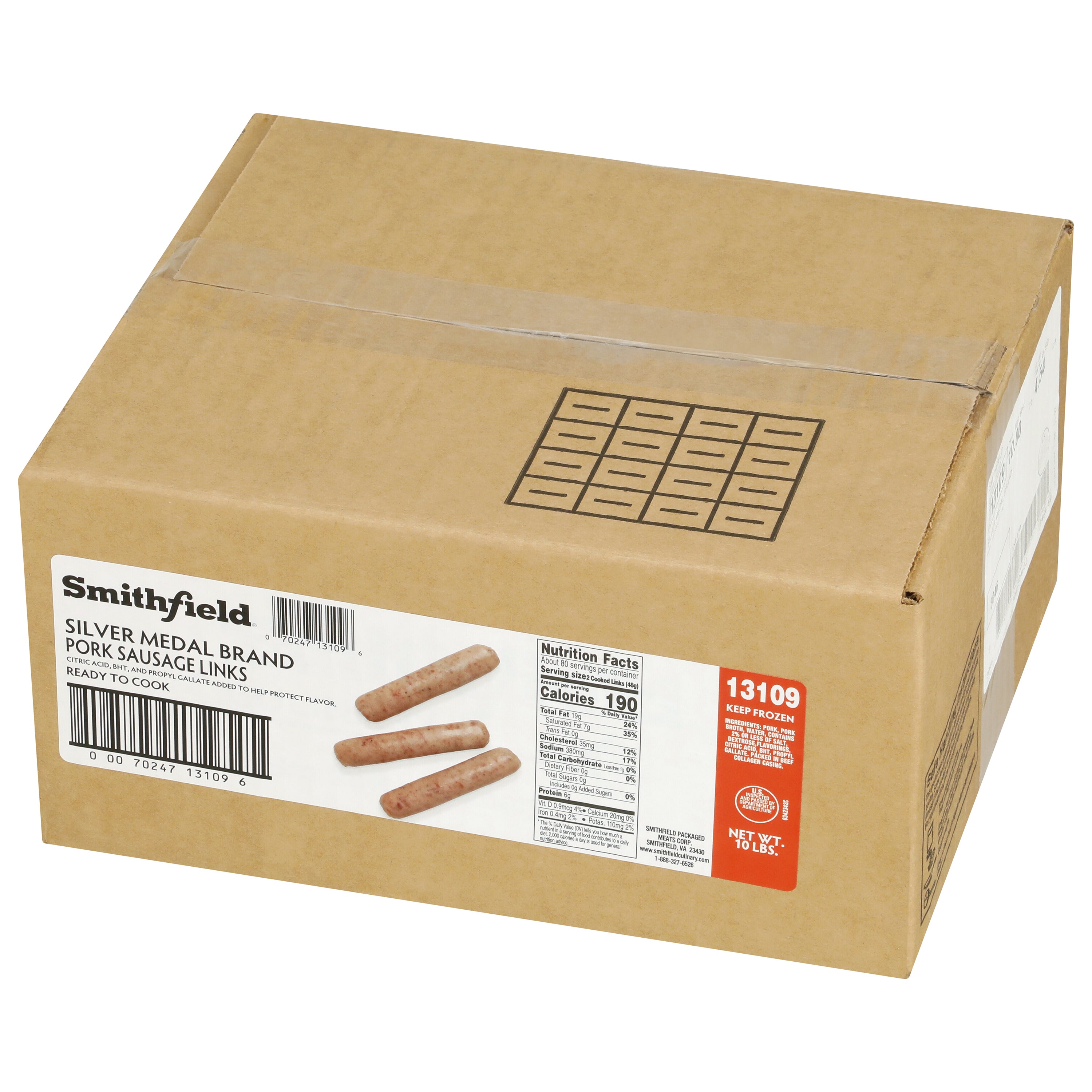 * Pork Link Sausage 1oz