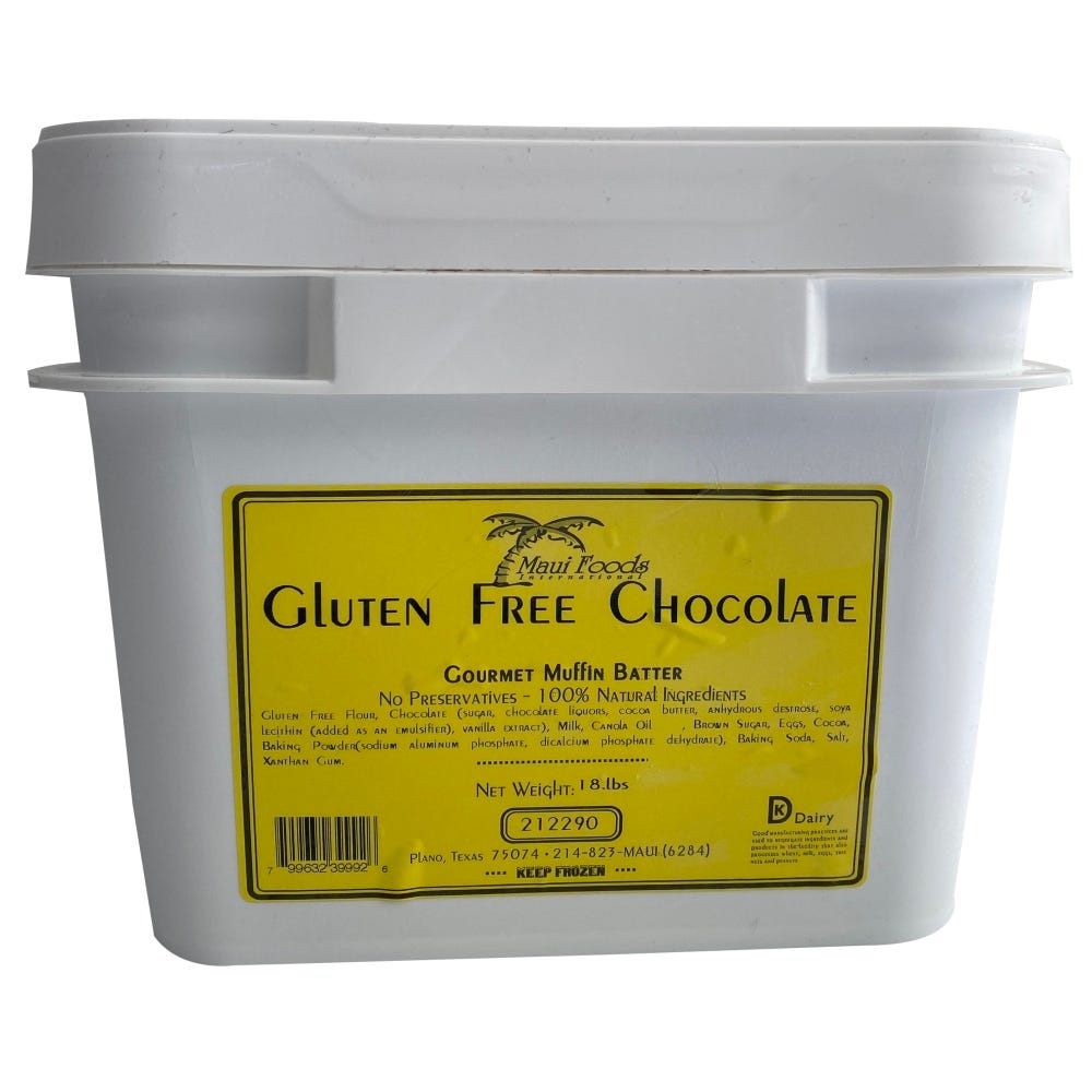 Chocolate Muffin Batter Gluten Free