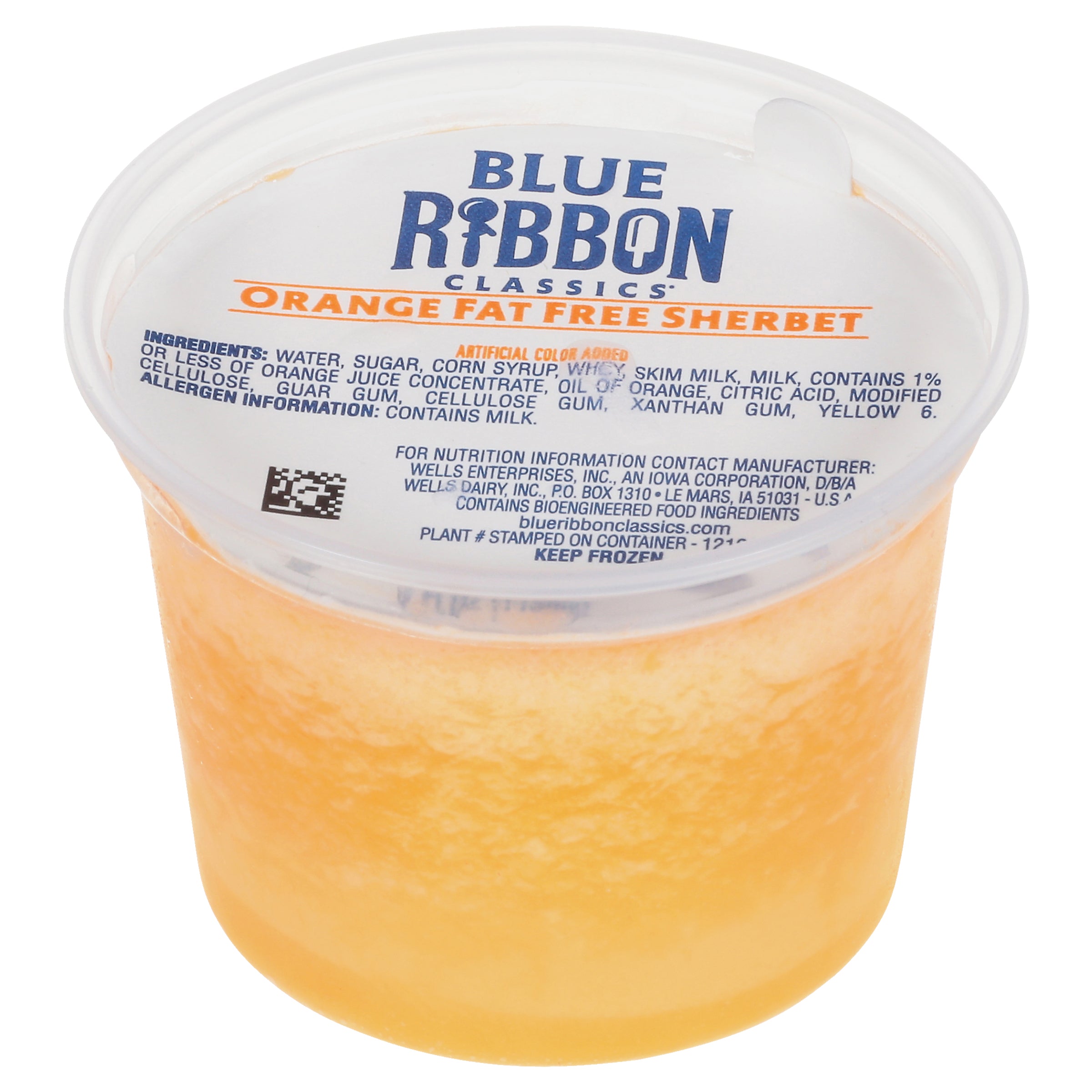Orange Sherbet Cup