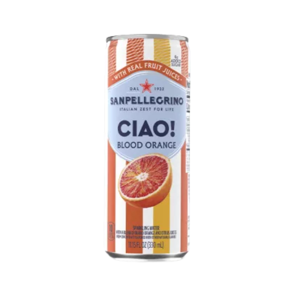 Sparkling Blood Orange Beverage