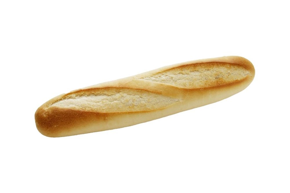 French Baguette Half Parbaked