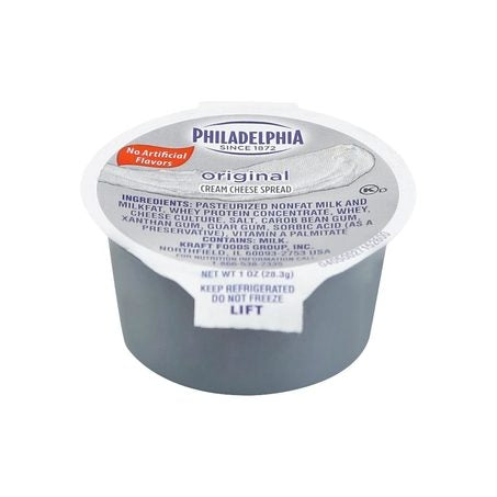 * Cream Cheese 1oz Cups