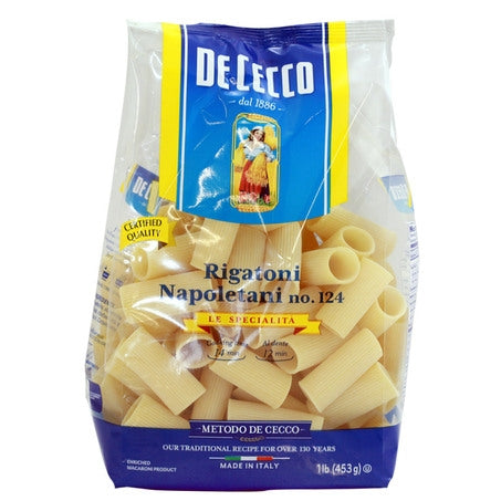 Rigatoni Napoletani Pasta