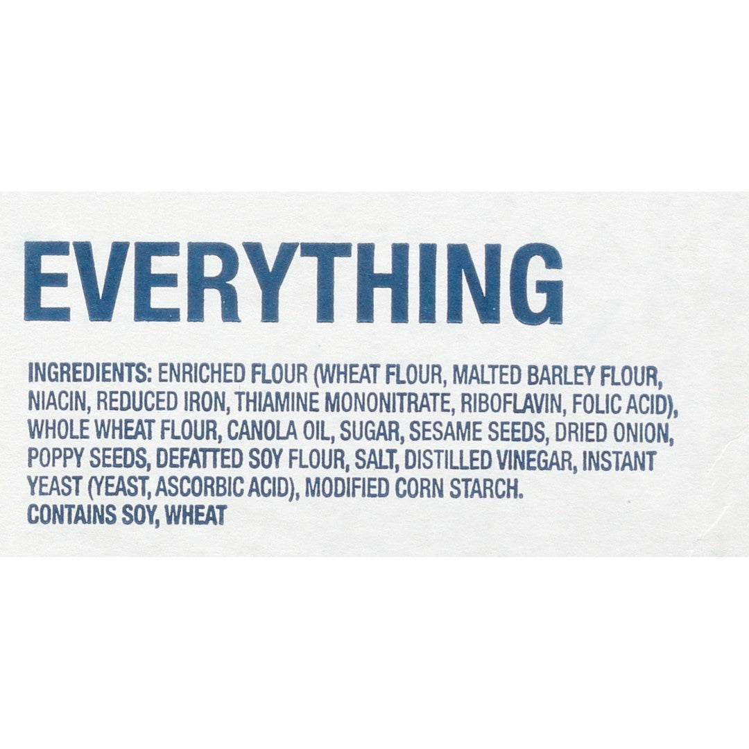* Everything Seasoning Flatbread