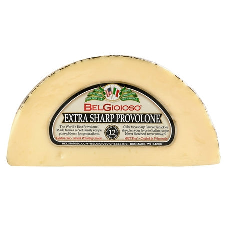 Extra Sharp Provolone Cheese Wedges