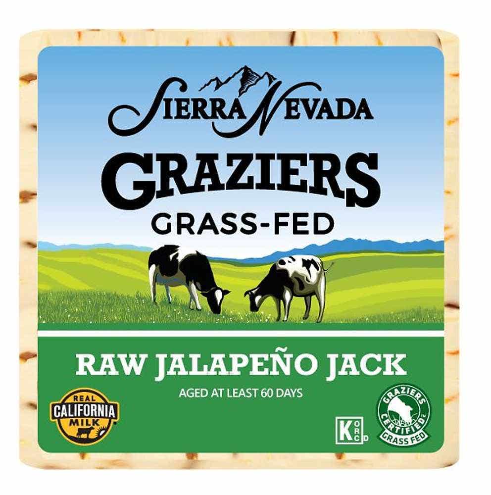 Raw Milk Grass Fed Jalapeno Jack Wedge