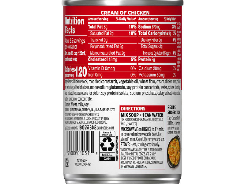 Cream Of Chicken Soup