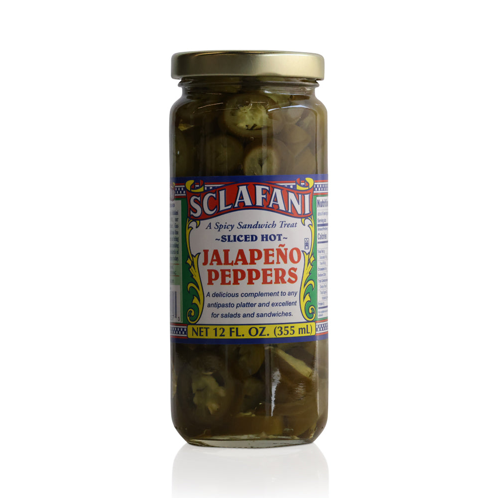 Sliced Hot Japapeno Peppers