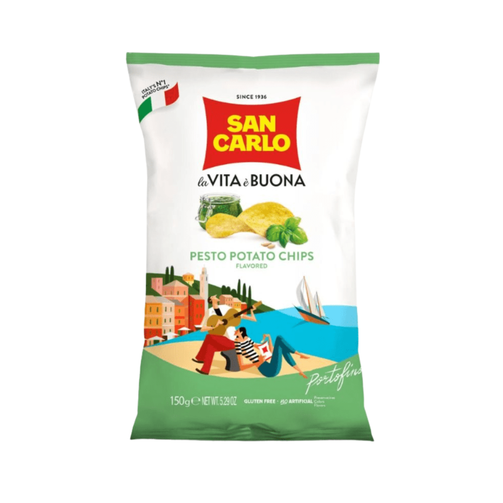 Pesto Potato Chips