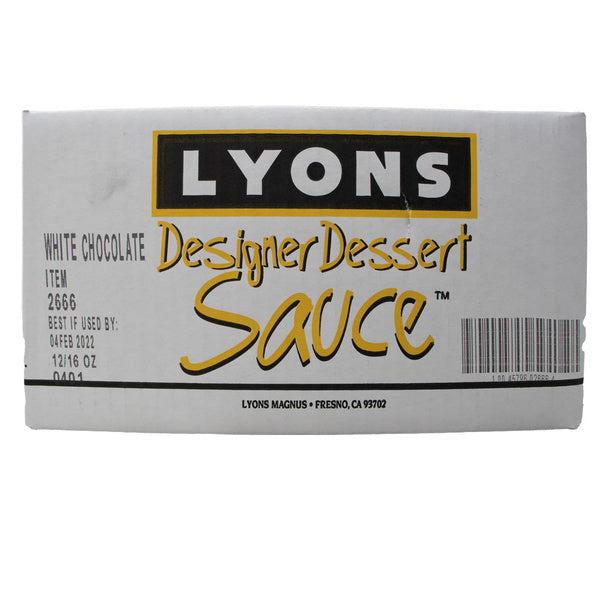 White Chocolate Designer Dessert Sauce