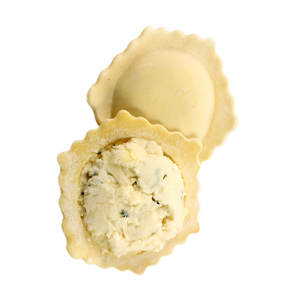 Large Hexagon 5-Cheese Ravioli