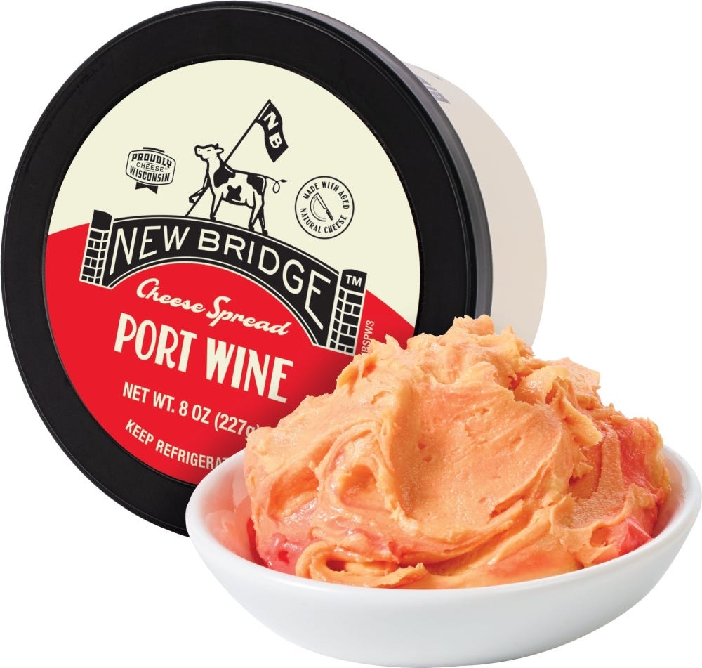 Port Wine Cheese Spread