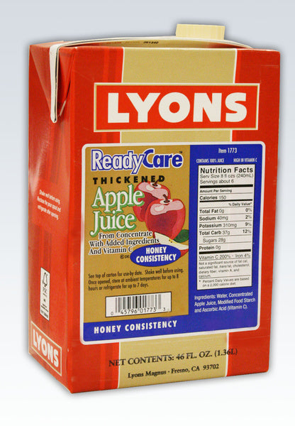 Apple Juice Honey Consistency