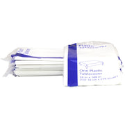 54x108 White Plastic Table Cover
