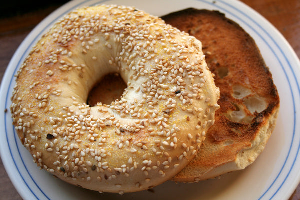 Par-Baked Sesame Seed Bagels Unsliced