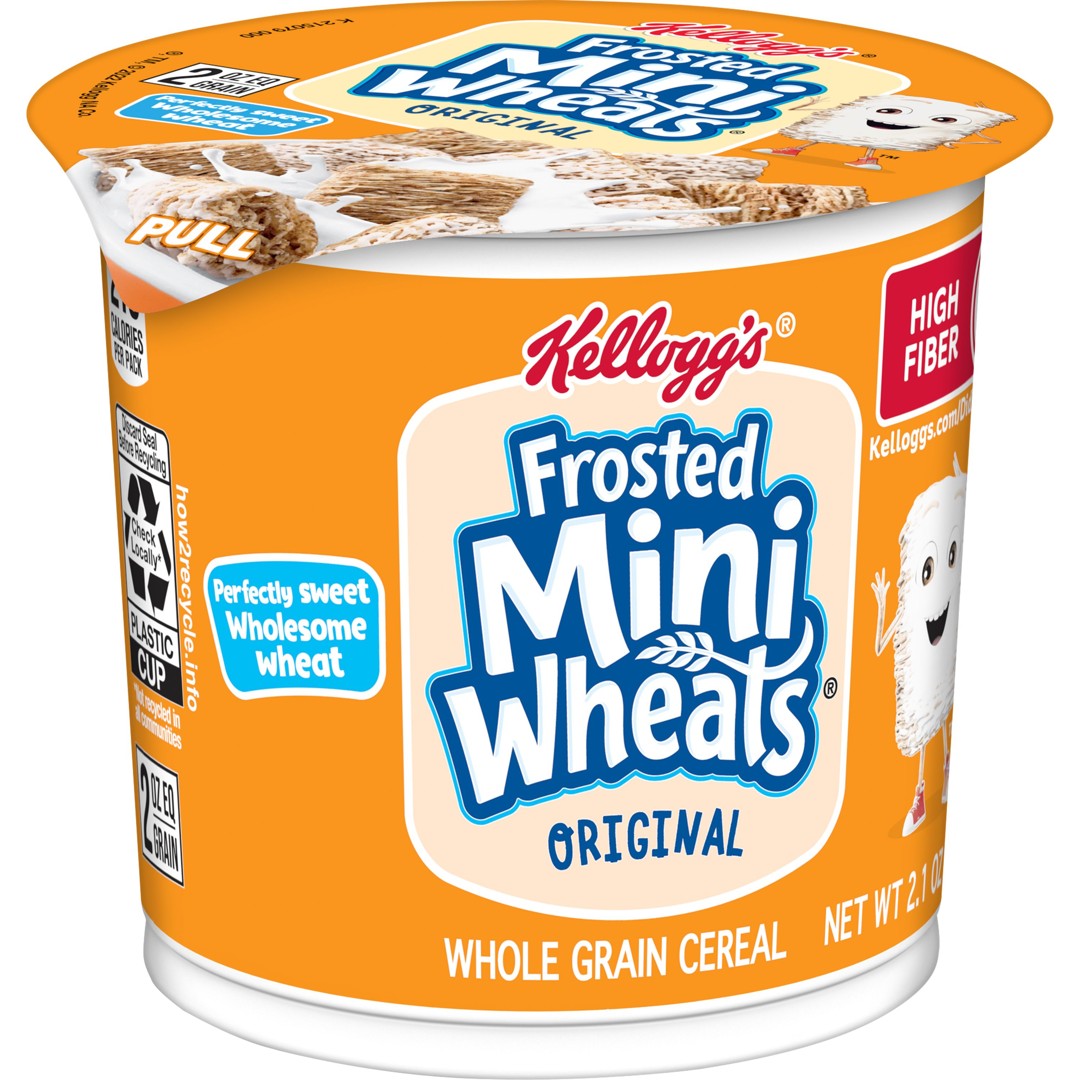 Frosted Mini Wheats Cereal Cup 2.1oz