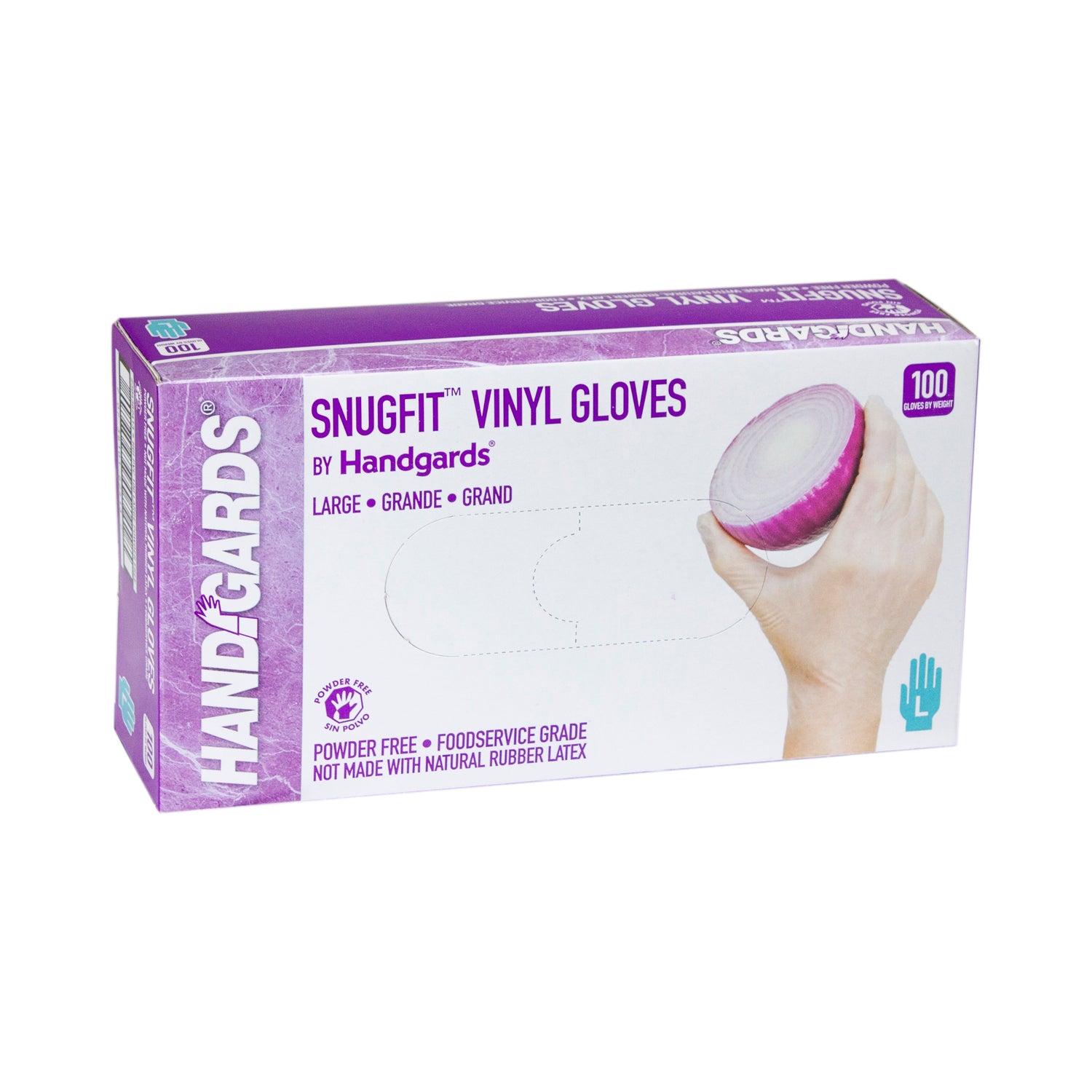 * Gloves Clear Stretch Large