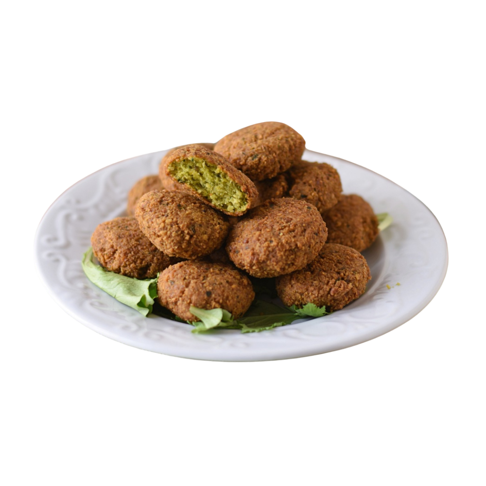 Trdtional Raw Formed Falafel